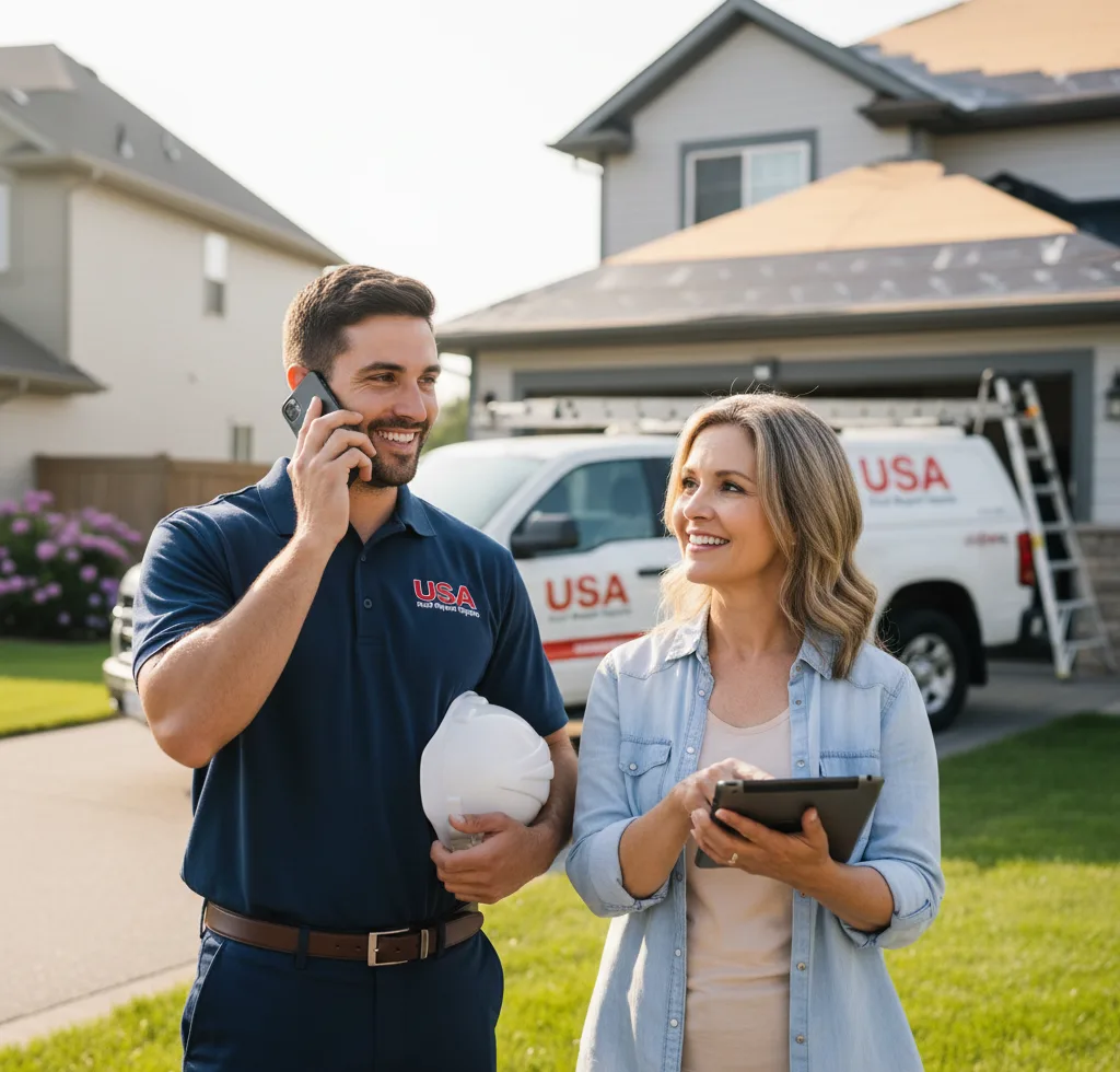 USA Roof Repair Experts customer support in Macedon